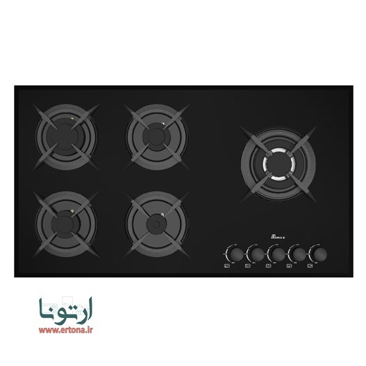 اجاق شیشه‌ای بیمکث مدل 5081 مشکی